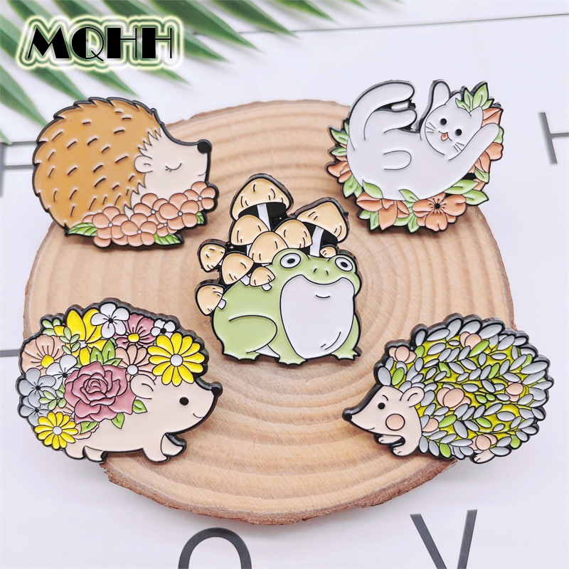 Creative Plants Flowers Animal - Flower Frog Pin のレビューと価格