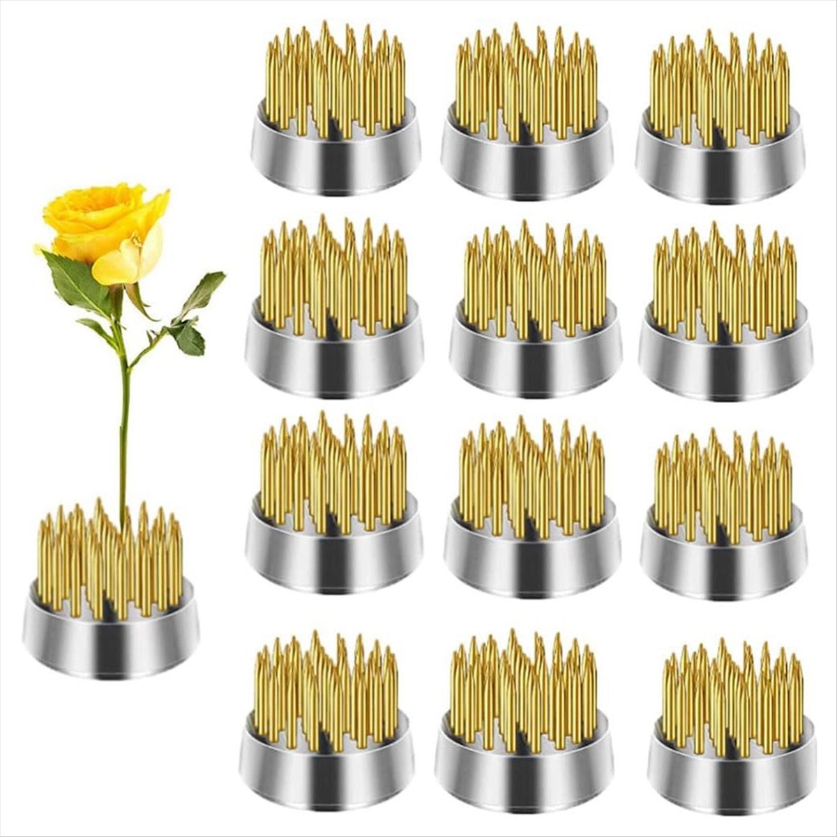 KSOL 12PCS Flower Frog, Kenzan - Flower Frog Pin のレビューと価格