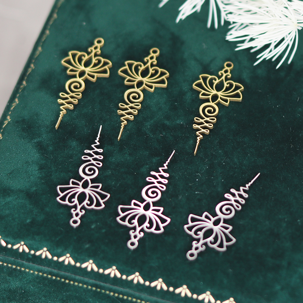 3pcs/lot Top DIY Jewelry Star  - Flower Frog Pin のレビューと価格
