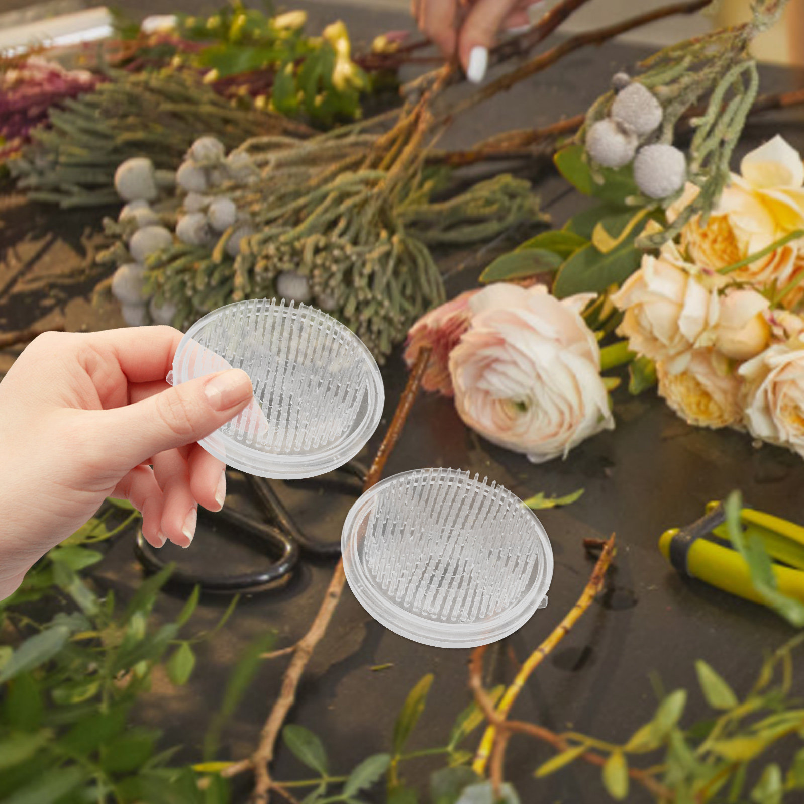 Flower Arrangement Frog Suctio - Flower Frog Pin のレビューと価格
