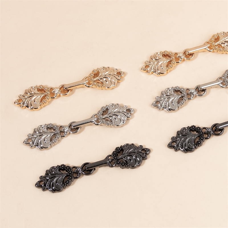 10 Pairs Vintage Metal Buttons - Flower Frog Pin のレビューと価格
