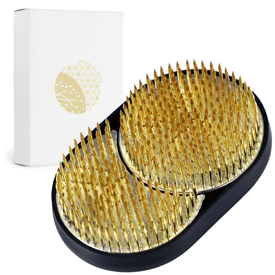 Sun and Moon Ikebana Kenzan, M - Flower Frog Pin のレビューと価格