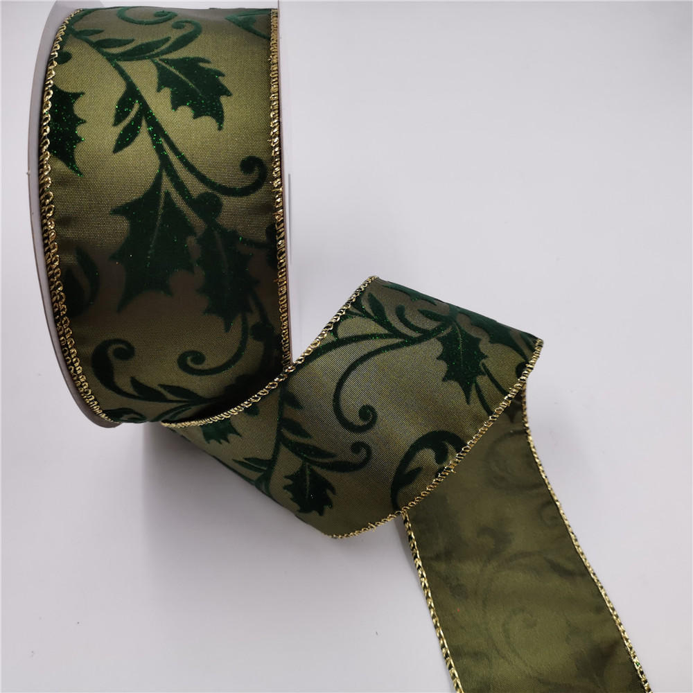 2-1/2 Inch X 25yards Christmas - Ribbon Wired Satin のレビューと価格