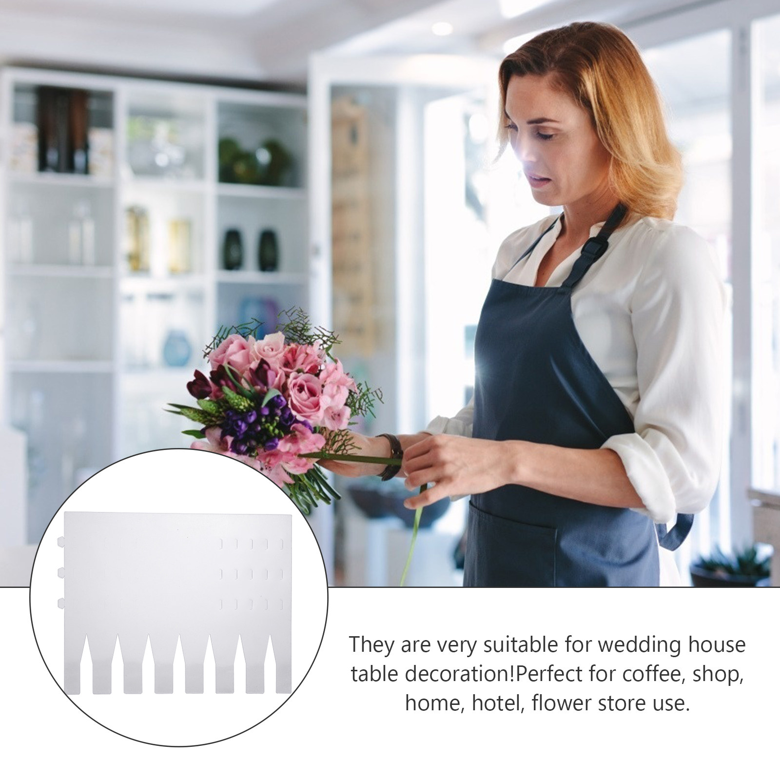 10Pcs Bouquet Base DIY Flower  - Florist Supply Shop のレビューと価格