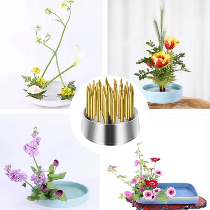 Hot 12PCS Flower Frog, Kenzan  - Flower Frog Pin のレビューと価格
