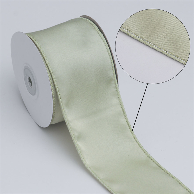 20Yards 63MM Wire Edge Ribbon  - Ribbon Wired Satin のレビューと価格