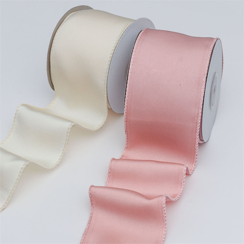 20Yards 63MM Wire Edge Ribbon  - Ribbon Wired Satin のレビューと価格