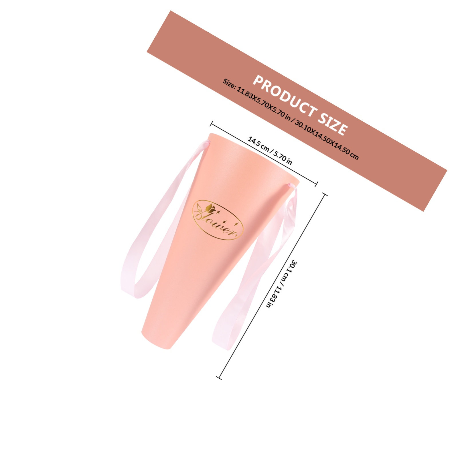 6Pcs Flower Bouquet Bags Chic  - Florist Supply Shop のレビューと価格